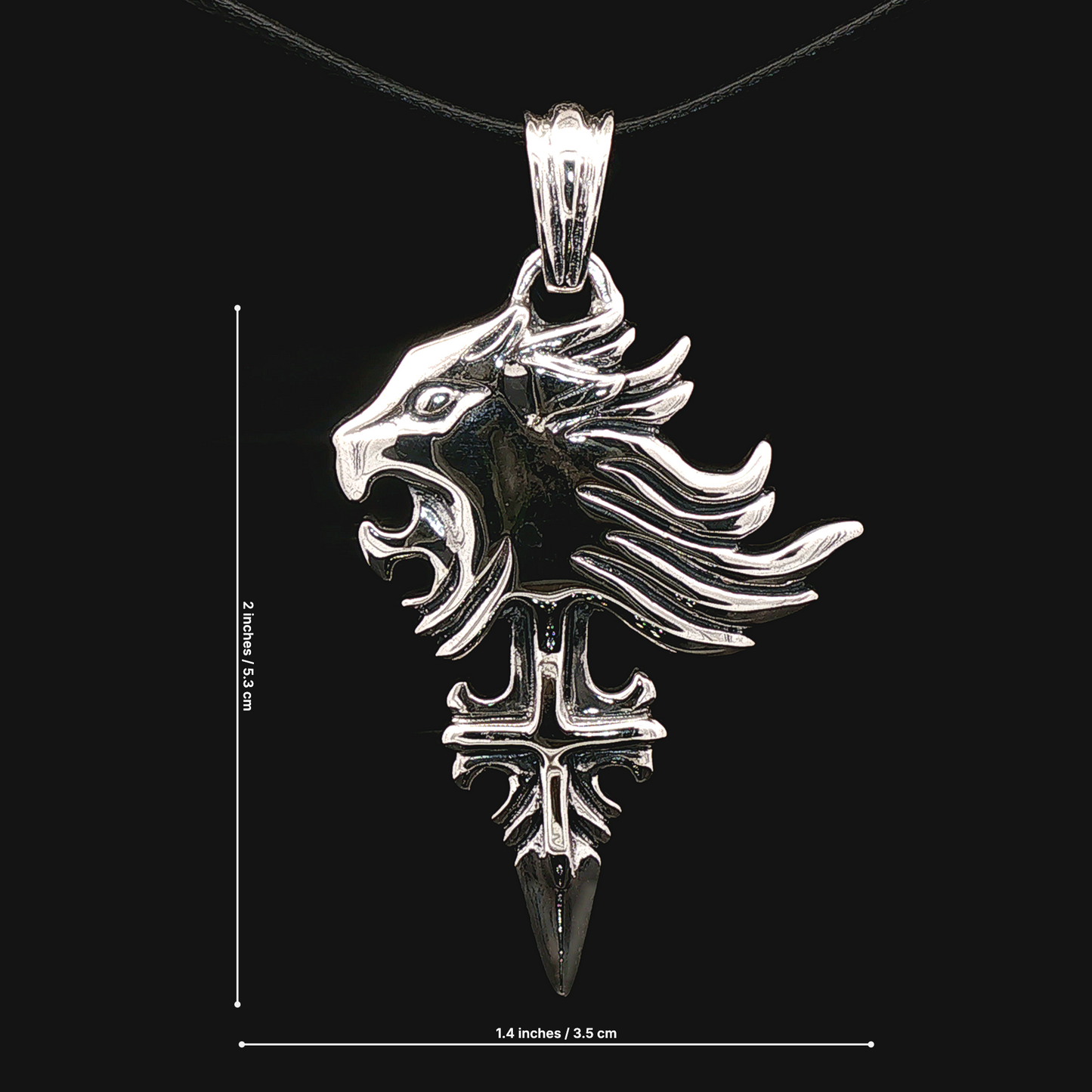Medium Final Fantasy 8 Squall Griever Pendant - Le Dragon Argenté