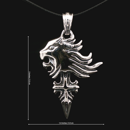 Medium Final Fantasy 8 Squall Griever Pendant - Le Dragon Argenté