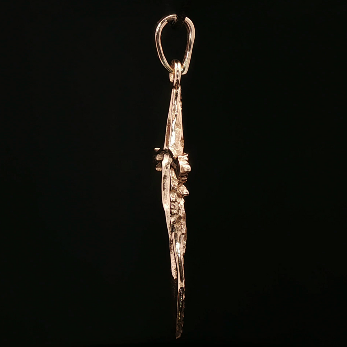 Merlin Sword Pendant in Antique Bronze - Le Dragon Argenté