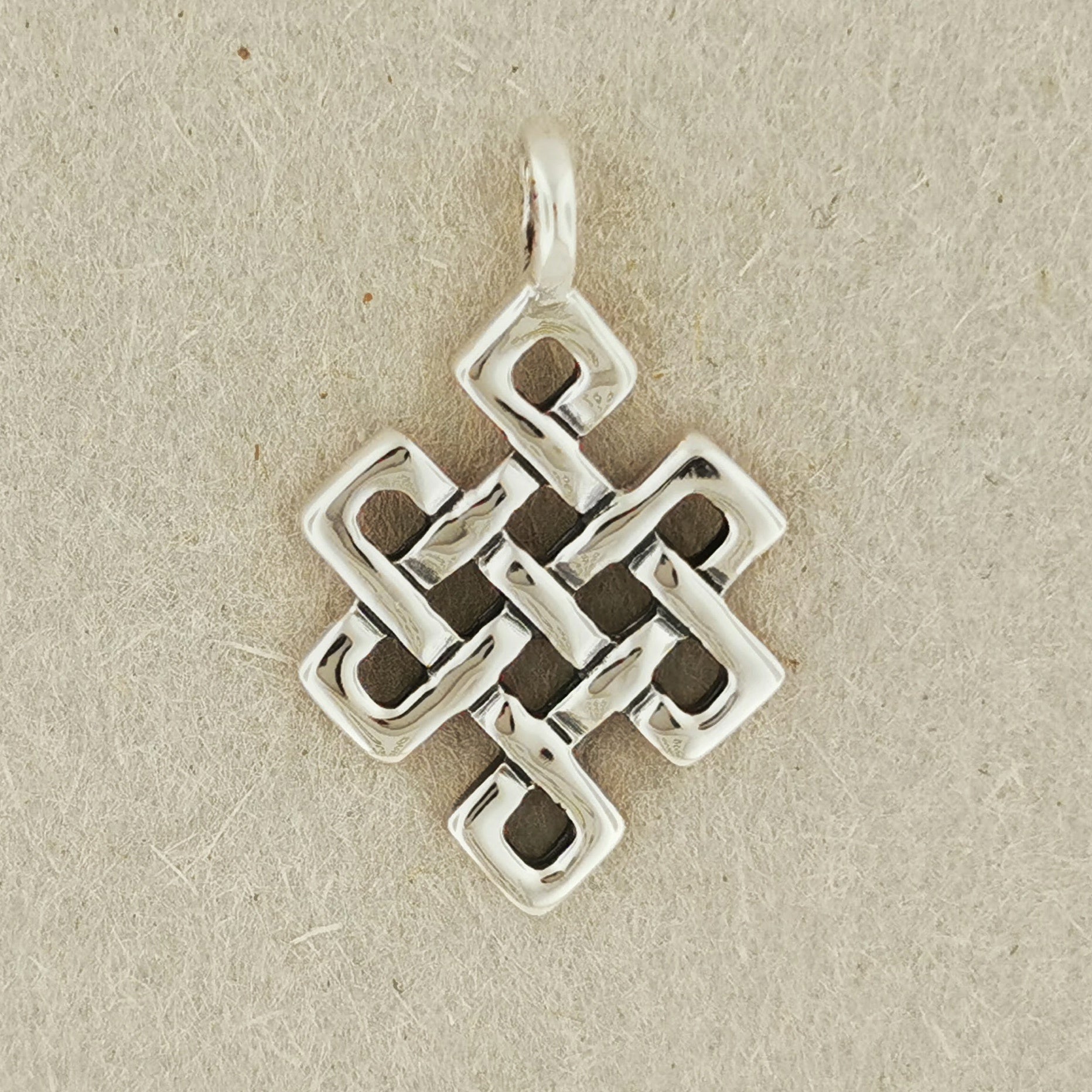 ndless Knot Pendant in Sterling Silver or Antique Bronze, Asian Knot Pendant, Celtic Knot Pendant, Celtic Knotwork Pendant, Asian Knotwork Pendant, Silver Shrivatsa Pendant, Bronze Shrivatsa Pendant, Silver Endless Knot Pendant, Bronze Endless Knot Pendant, Silver Celtic Knot, Bronze Celtic Knot 