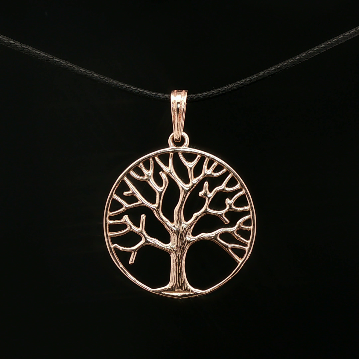 Tree of Life Pendant in Antique Bronze - Le Dragon Argenté