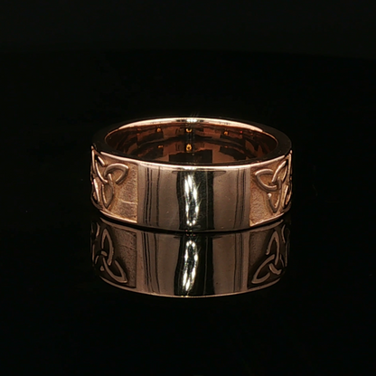 Triquetra Band in Antique Bronze - Le Dragon Argenté