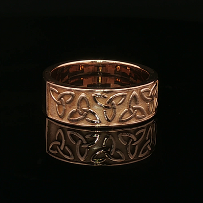 Triquetra Band in Antique Bronze - Le Dragon Argenté