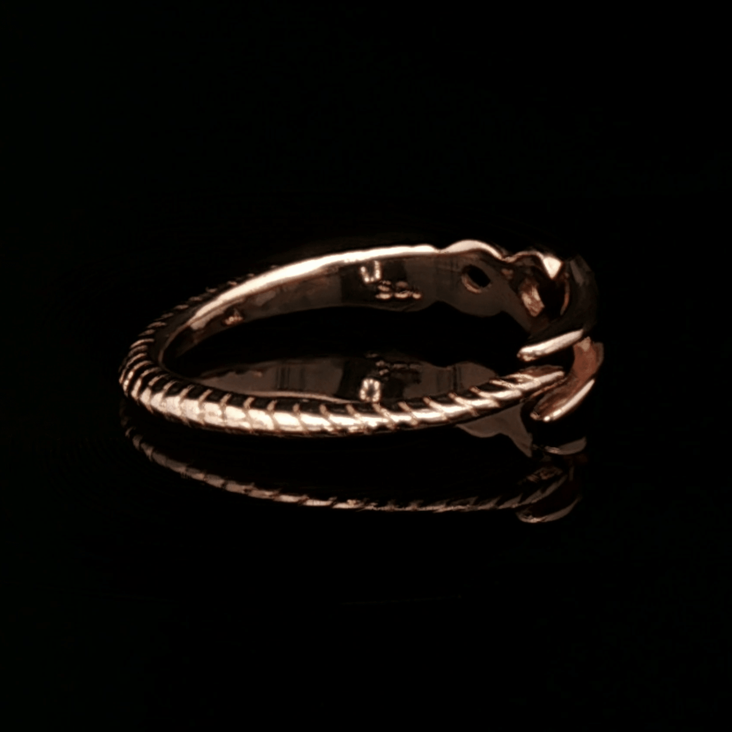 Adjustable NGA Spear Ring - Le Dragon Argenté - adjustable ring - anime - antique bronze ring