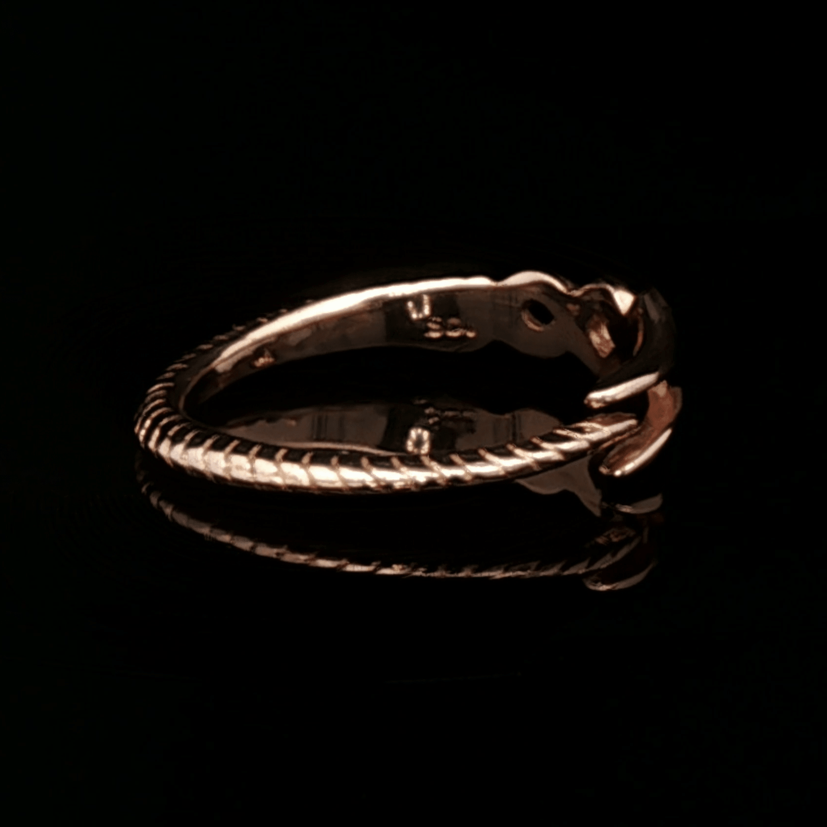 Adjustable NGA Spear Ring - Le Dragon Argenté - adjustable ring - anime - antique bronze ring