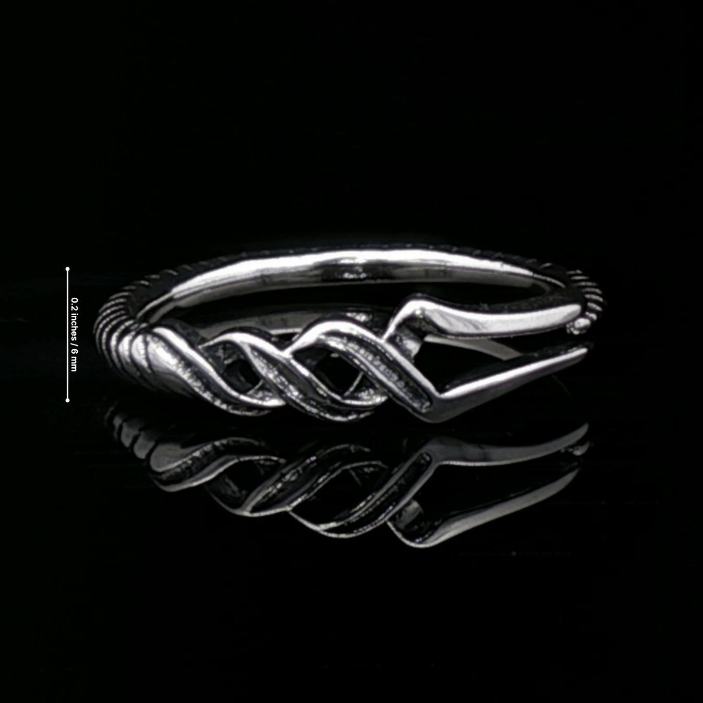 Adjustable NGA Spear Ring - Le Dragon Argenté - adjustable ring - anime - antique bronze ring