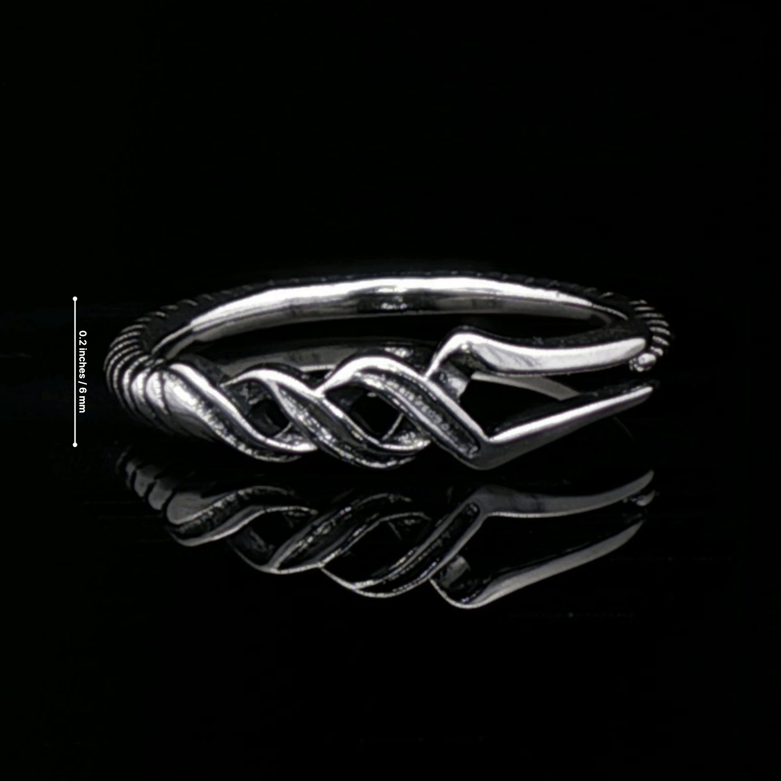 Adjustable NGA Spear Ring - Le Dragon Argenté - adjustable ring - anime - antique bronze ring
