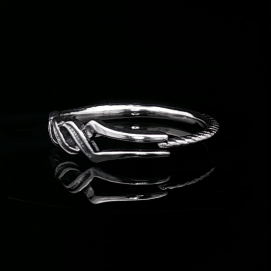 Adjustable NGA Spear Ring - Le Dragon Argenté - adjustable ring - anime - antique bronze ring