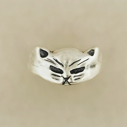 Sterling Silver Adjustable Cat Ring, Silver Cat Ring, Sterling Silver Cat Ring, Animal Lover Ring, Animal Lover Jewelry, Animal Lover Jewellery, Adjustable Cat Ring, Silver Cat Ring, Silver Cat Mask, Cat Lover Ring, Cat Lover Jewelry, Cat Lover Jewellery