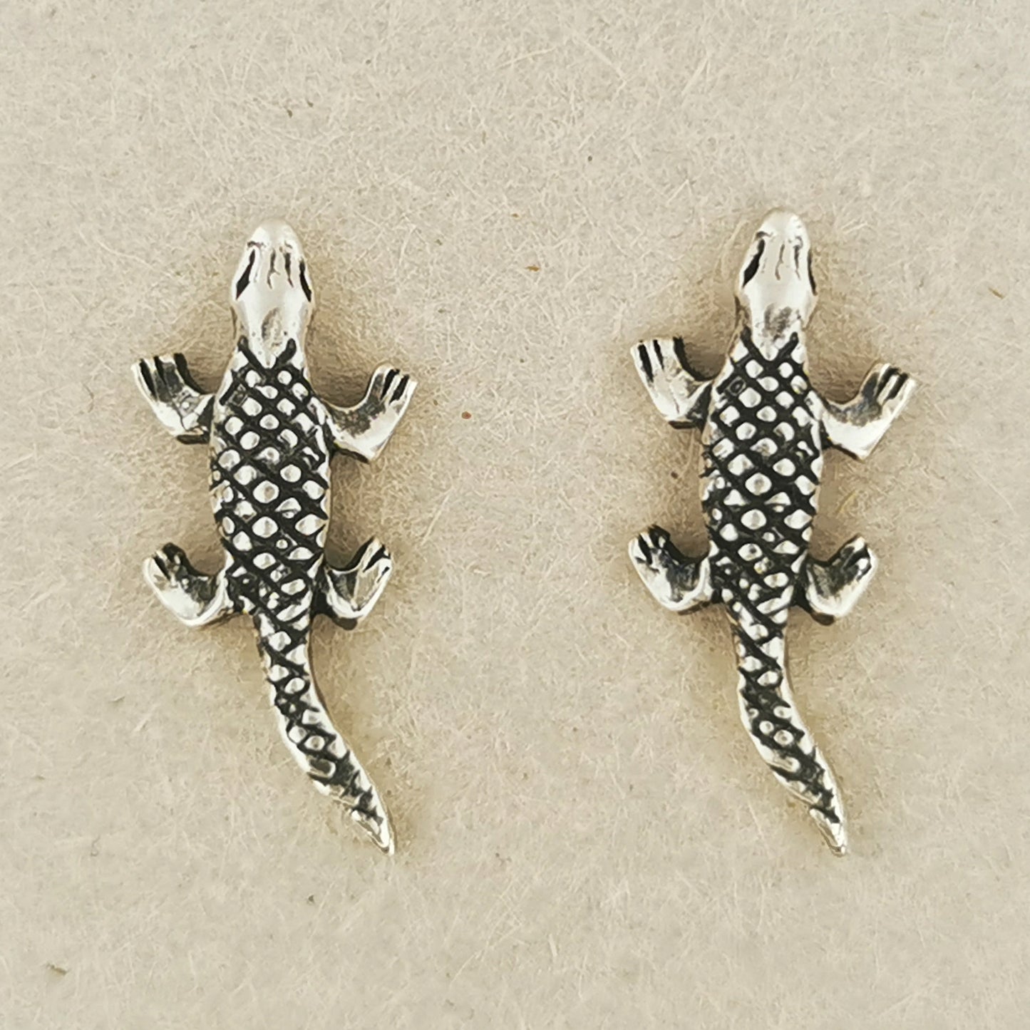 Sterling Silver Alligator Earrings, Silver Alligator Earrings, Silver Alligator Jewelry, Silver Alligator Jewelry, Silver Croc Studs, Silver Croc Jewelry, Silver Crocs Jewelry, Silver Crocs Stud Earrings, Gator Stud Earrings, Gold Gator Earrings