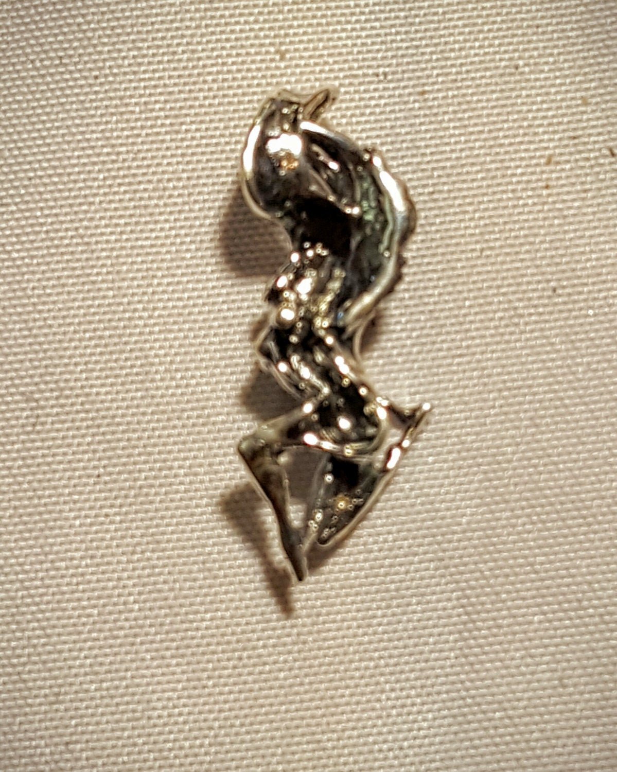 Angel pendant in Sterling Silver or Antique Bronze - Le Dragon Argenté