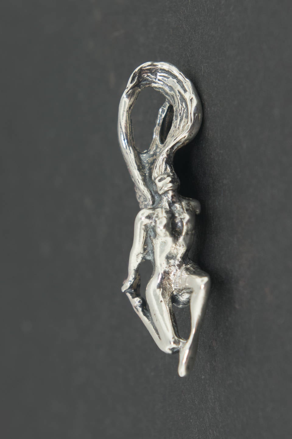 Angel pendant in Sterling Silver or Antique Bronze - Le Dragon Argenté