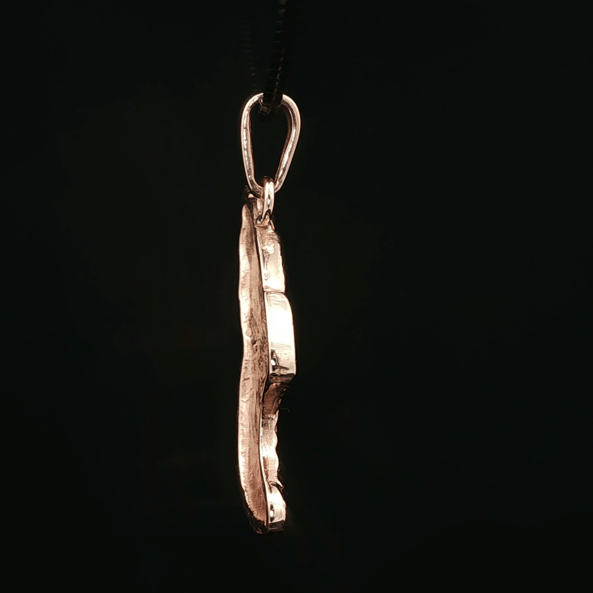 Angel Wing Pendant in Antique Bronze - Le Dragon Argenté - Live Sale - 