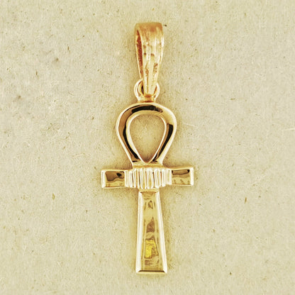 Ankh Charm Pendant - Le Dragon Argenté