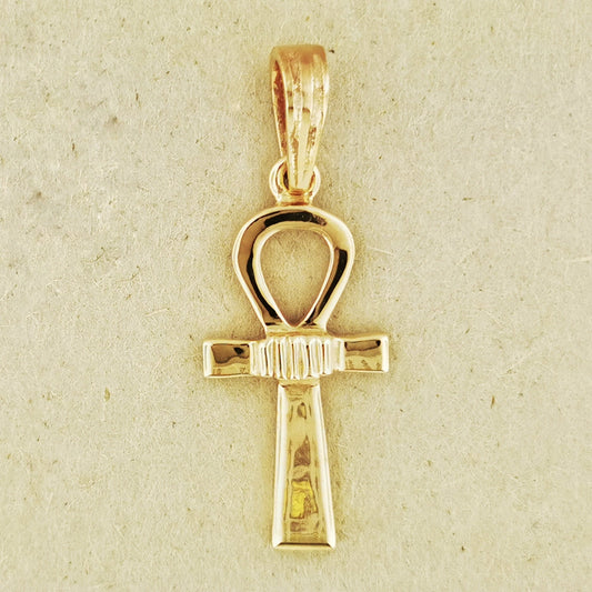 Ankh Charm Pendant - Le Dragon Argenté