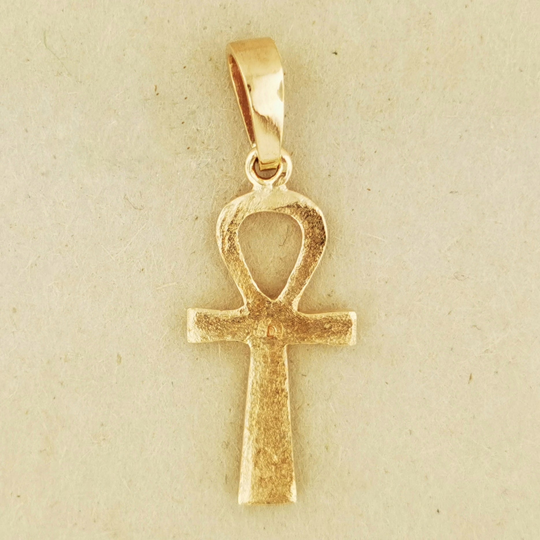 Ankh Charm Pendant - Le Dragon Argenté