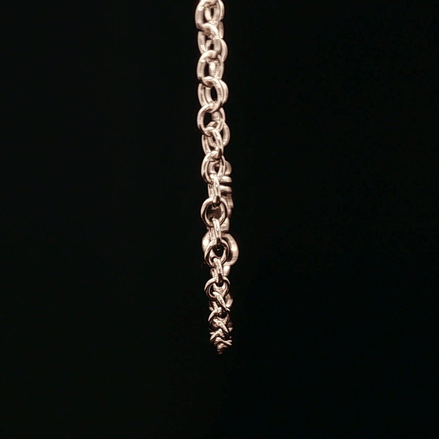 Antique Bronze 3mm Oval Cable Chain Made to Order - Le Dragon Argenté