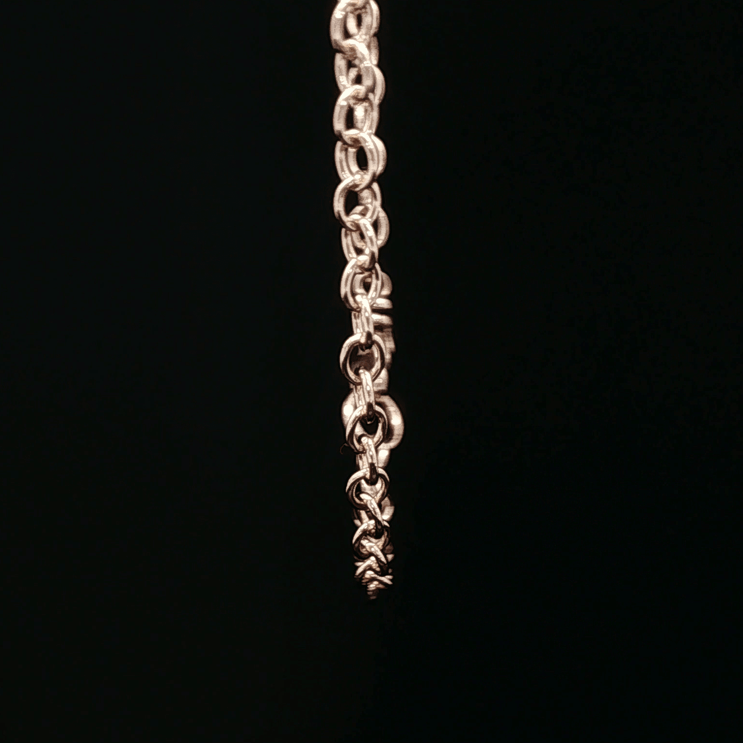 Antique Bronze 3mm Oval Cable Chain Made to Order - Le Dragon Argenté