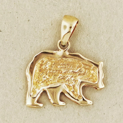 Bear Charm Pendant - Le Dragon Argenté