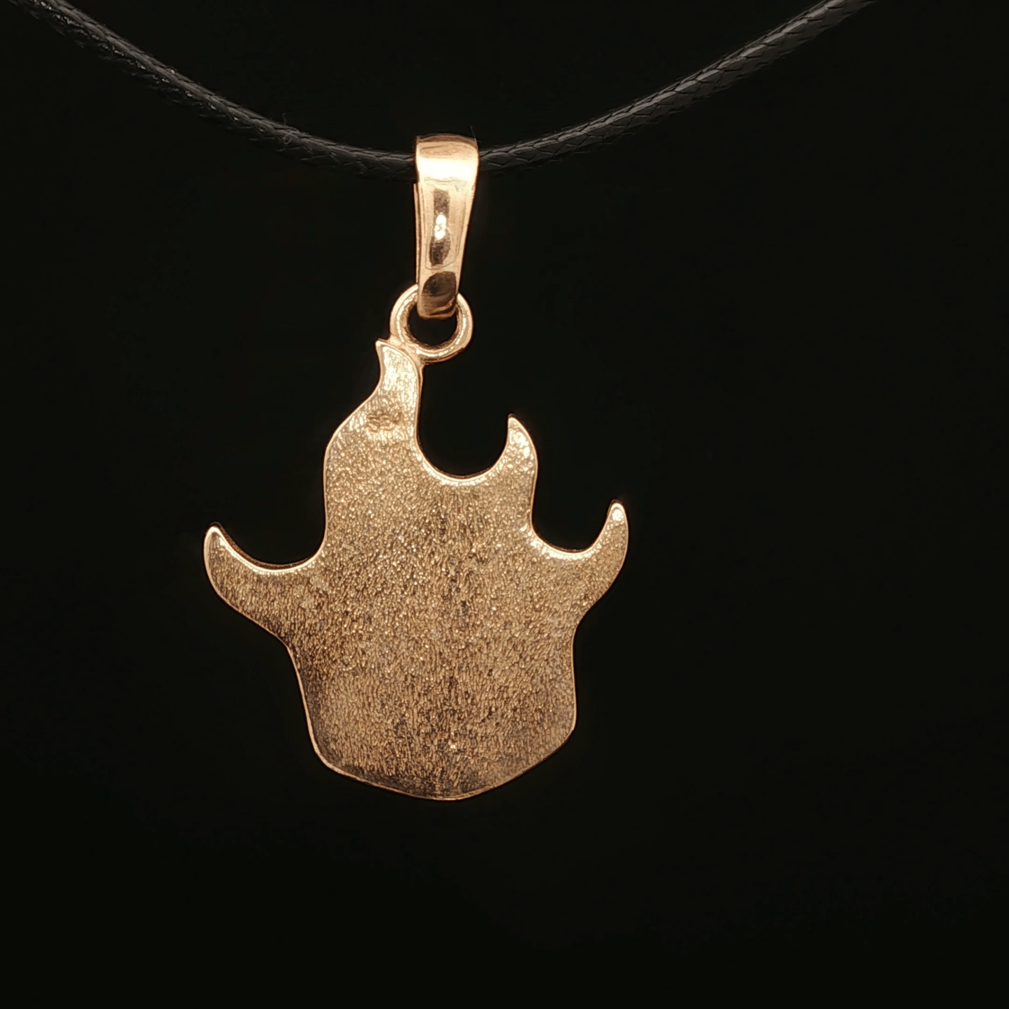 Bleach Pendant in Antique Bronze with Enamel - Le Dragon Argenté - Live Sale - 