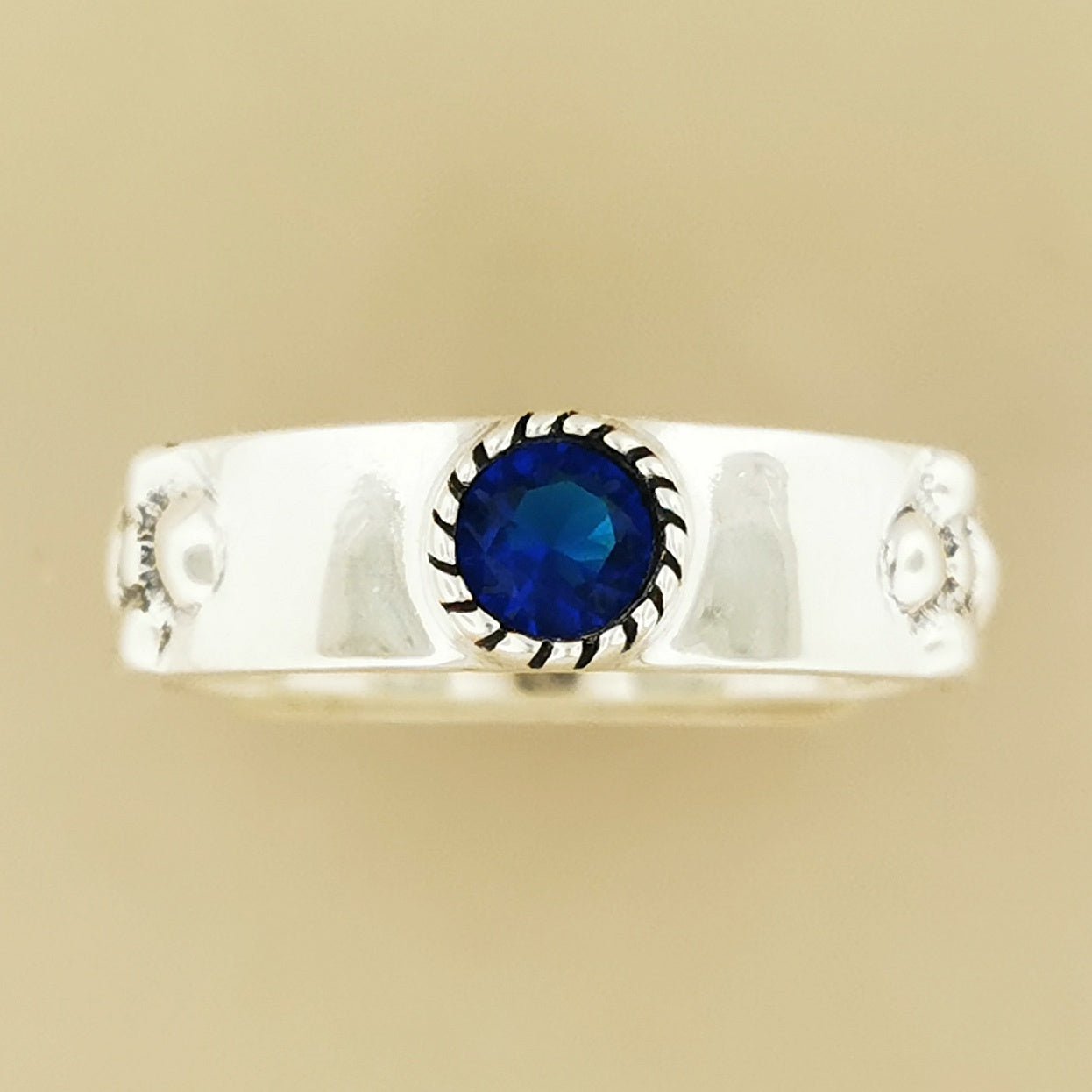 Braidless Howls Moving Castle Ring in Sterling Silver with Imitation Birthstones - Le Dragon Argenté