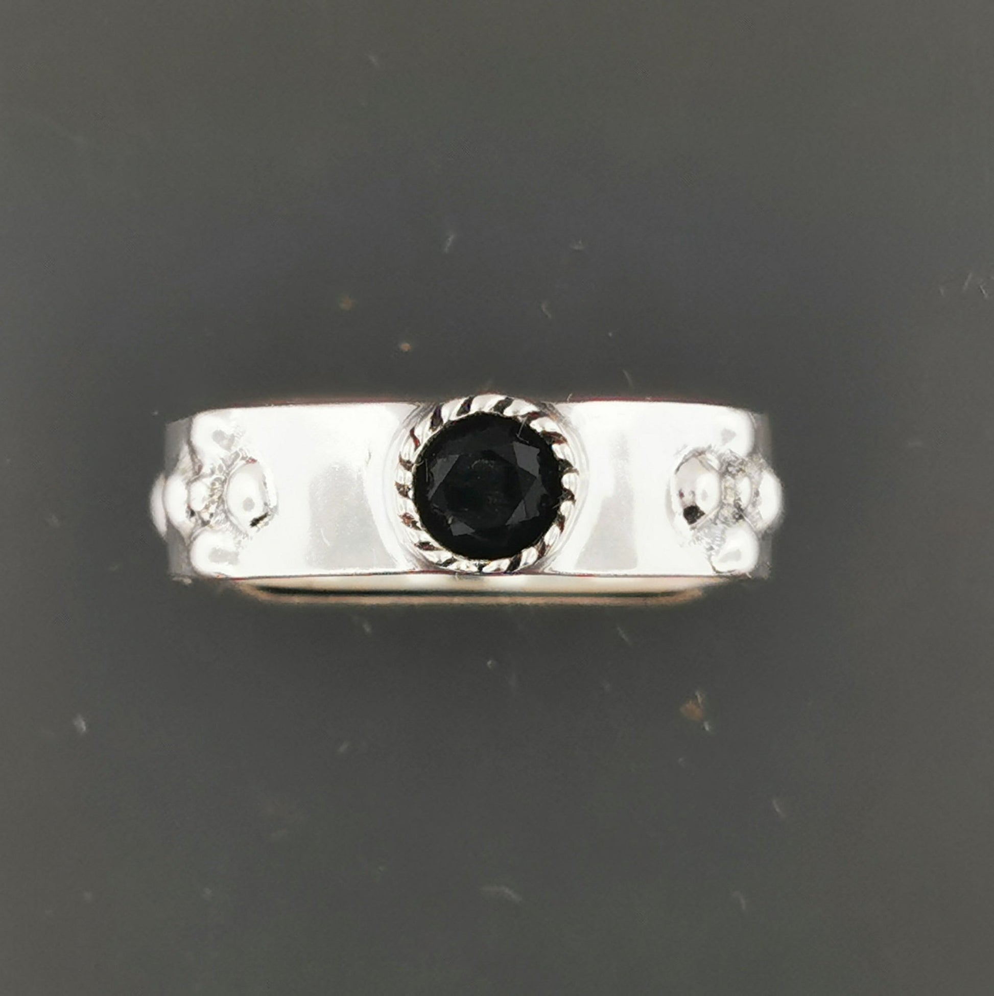 Braidless Howls Moving Castle Ring in Sterling Silver with Imitation Birthstones - Le Dragon Argenté