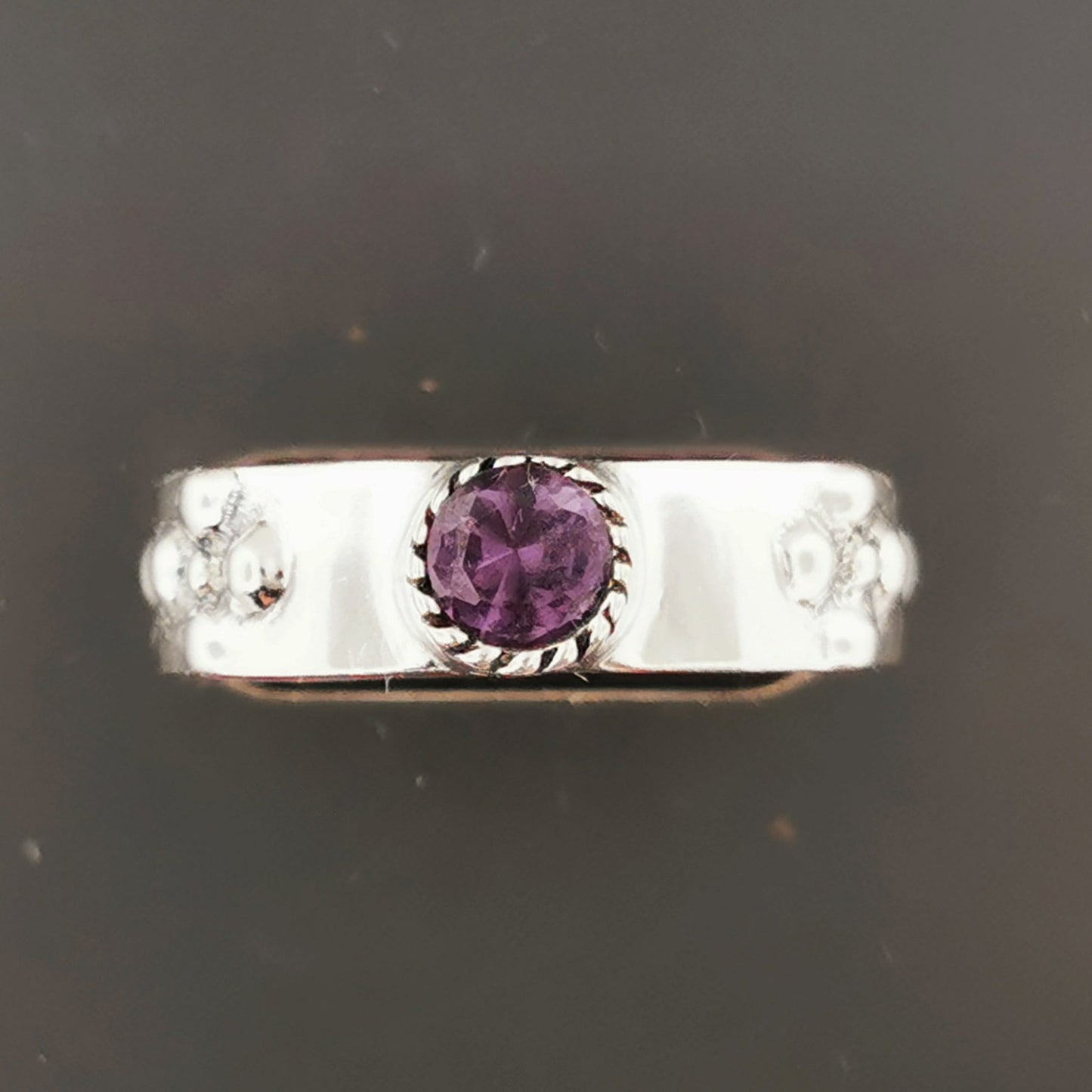 Braidless Howls Moving Castle Ring in Sterling Silver with Imitation Birthstones - Le Dragon Argenté