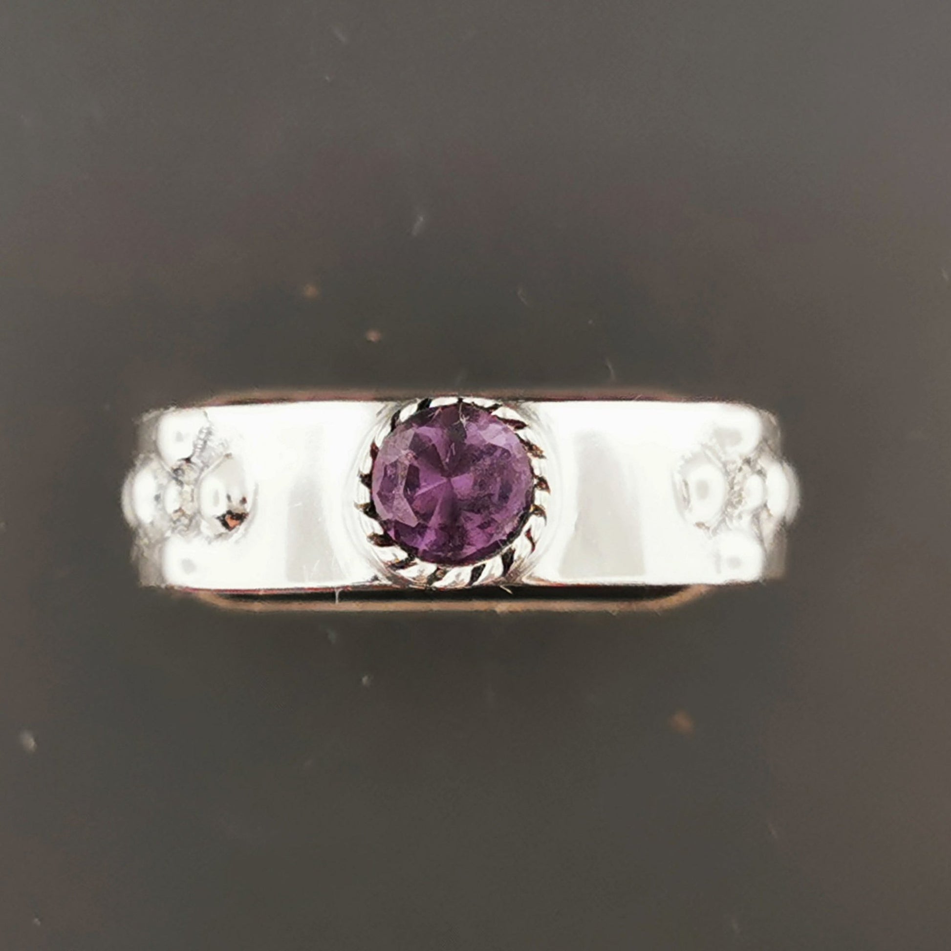 Braidless Howls Moving Castle Ring in Sterling Silver with Imitation Birthstones - Le Dragon Argenté