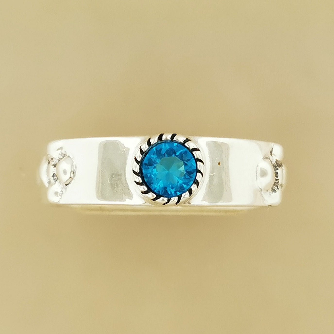 Braidless Howls Moving Castle Ring in Sterling Silver with Imitation Birthstones - Le Dragon Argenté