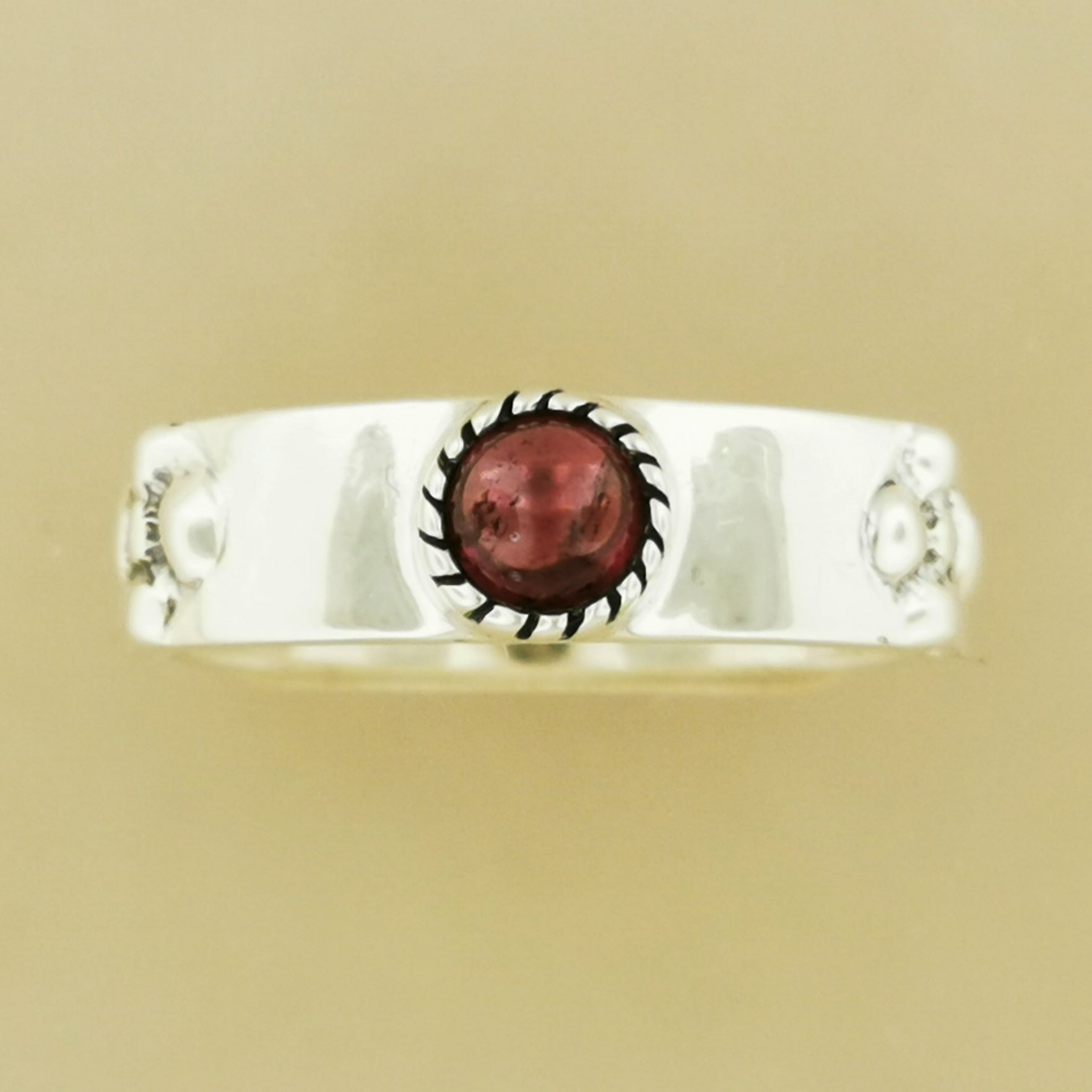 Braidless Howls Moving Castle Ring in Sterling Silver with Natural Gemstones - Le Dragon Argenté