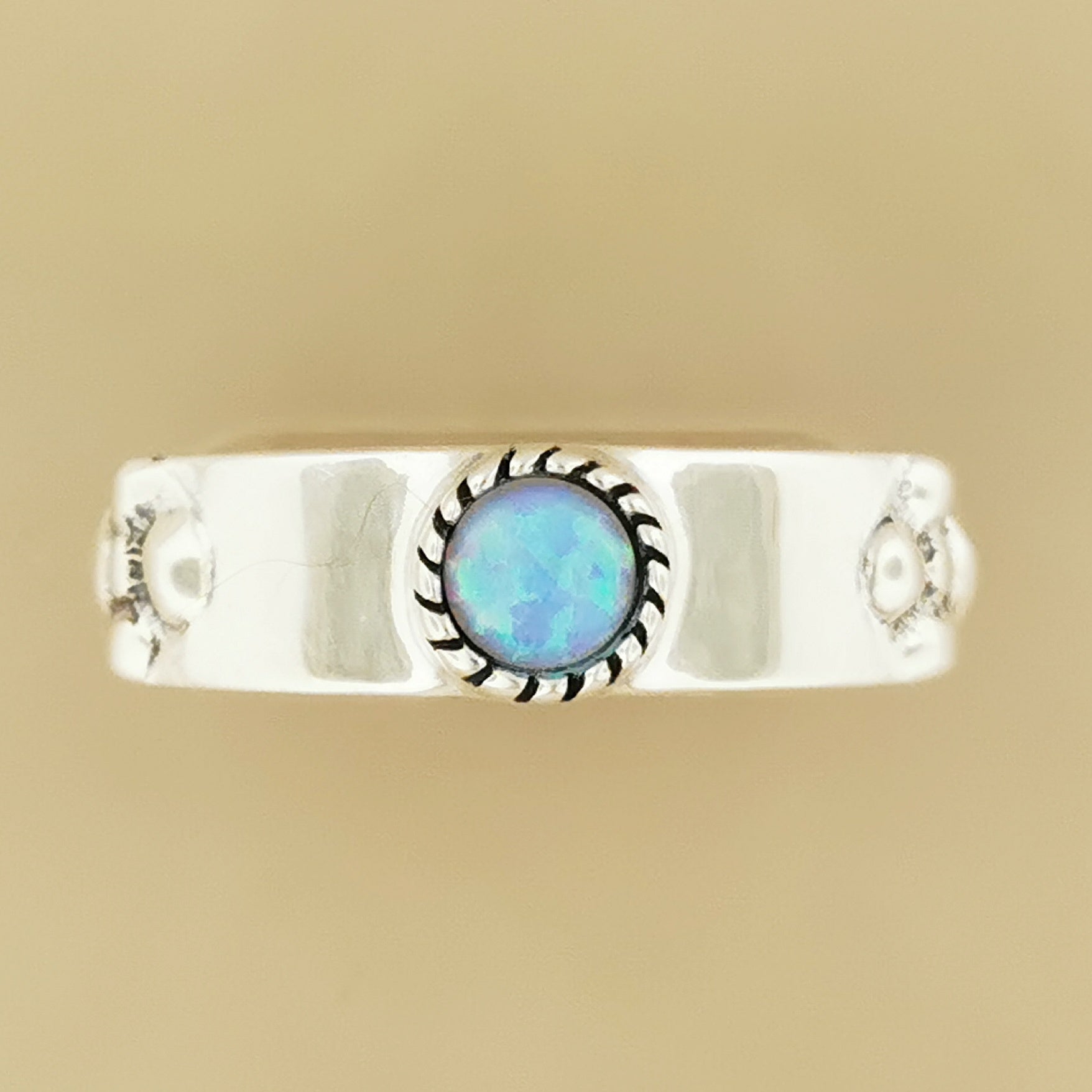 Braidless Howls Moving Castle Ring in Sterling Silver with Natural Gemstones - Le Dragon Argenté