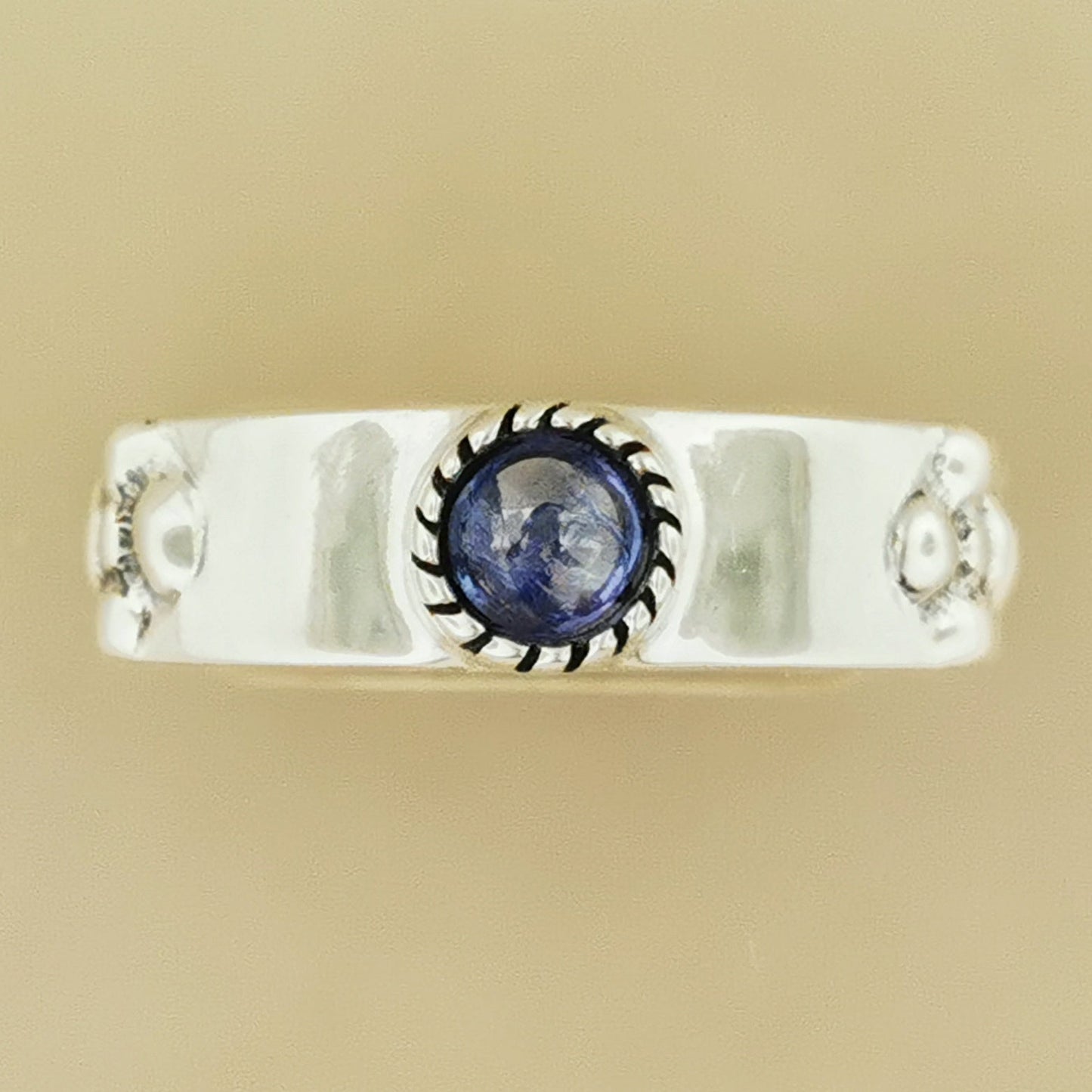 Braidless Howls Moving Castle Ring in Sterling Silver with Natural Gemstones - Le Dragon Argenté