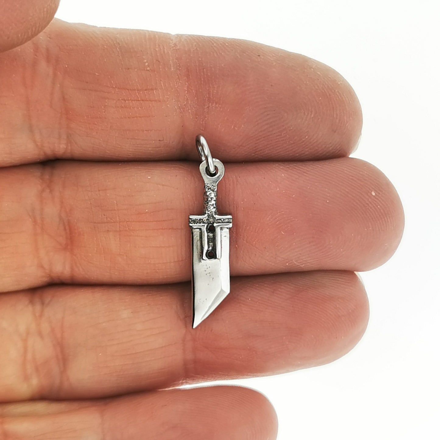 FF7 Small Buster Sword Charm Pendant