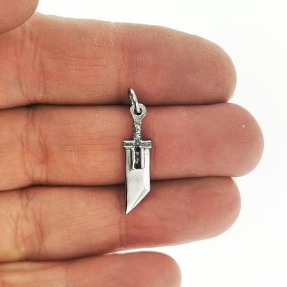 FF7 Small Buster Sword Charm Pendant