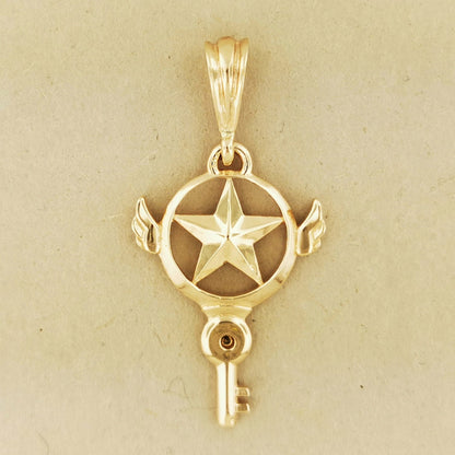 Card Captor Sakura Star Key Pendant - Le Dragon Argenté