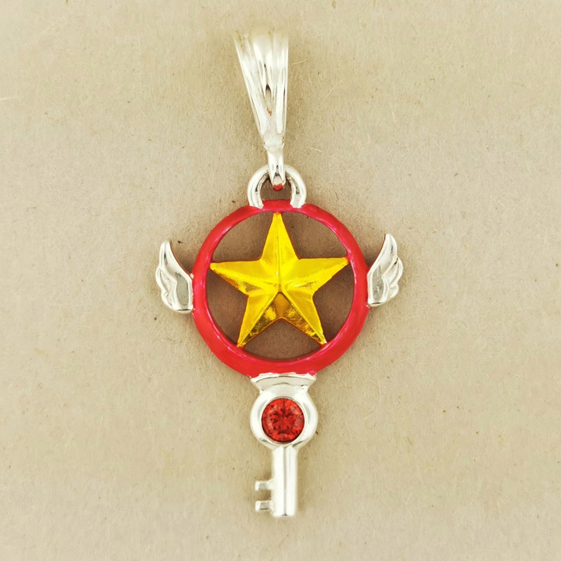 Card Captor Sakura Star Key Pendant - Le Dragon Argenté