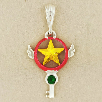 Card Captor Sakura Star Key Pendant - Le Dragon Argenté