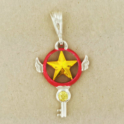 Card Captor Sakura Star Key Pendant - Le Dragon Argenté