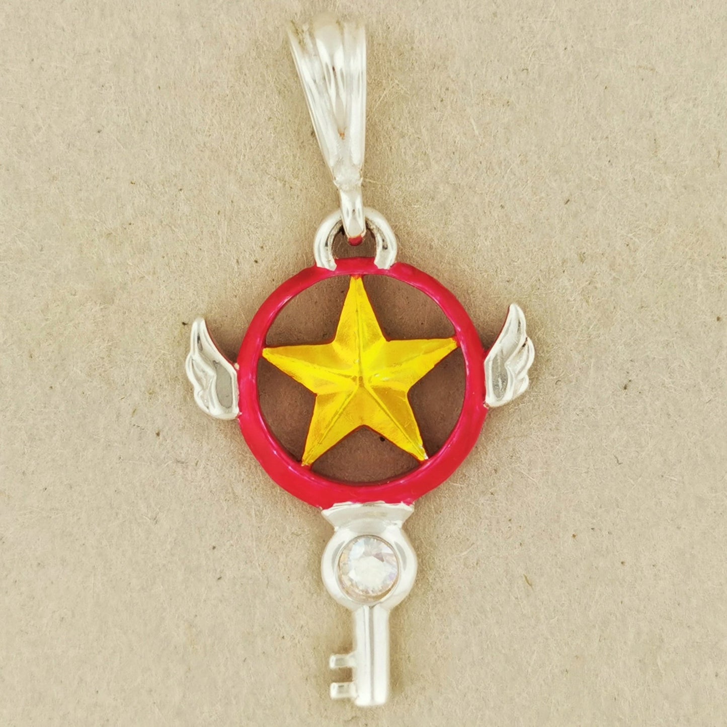 Card Captor Sakura Star Key Pendant - Le Dragon Argenté