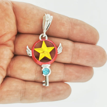 Card Captor Sakura Star Key Pendant - Le Dragon Argenté