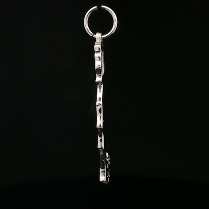 Kingdom Hearts Diamond Dust Keyblade Pendant - Le Dragon Argenté