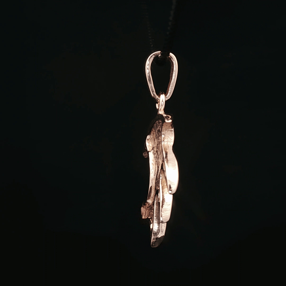 Dragon Wing Pendant in Antique Bronze - Le Dragon Argenté 