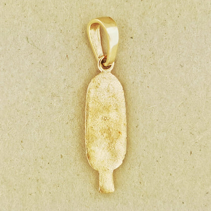 Egyptian Feather Charm Pendant - Le Dragon Argenté