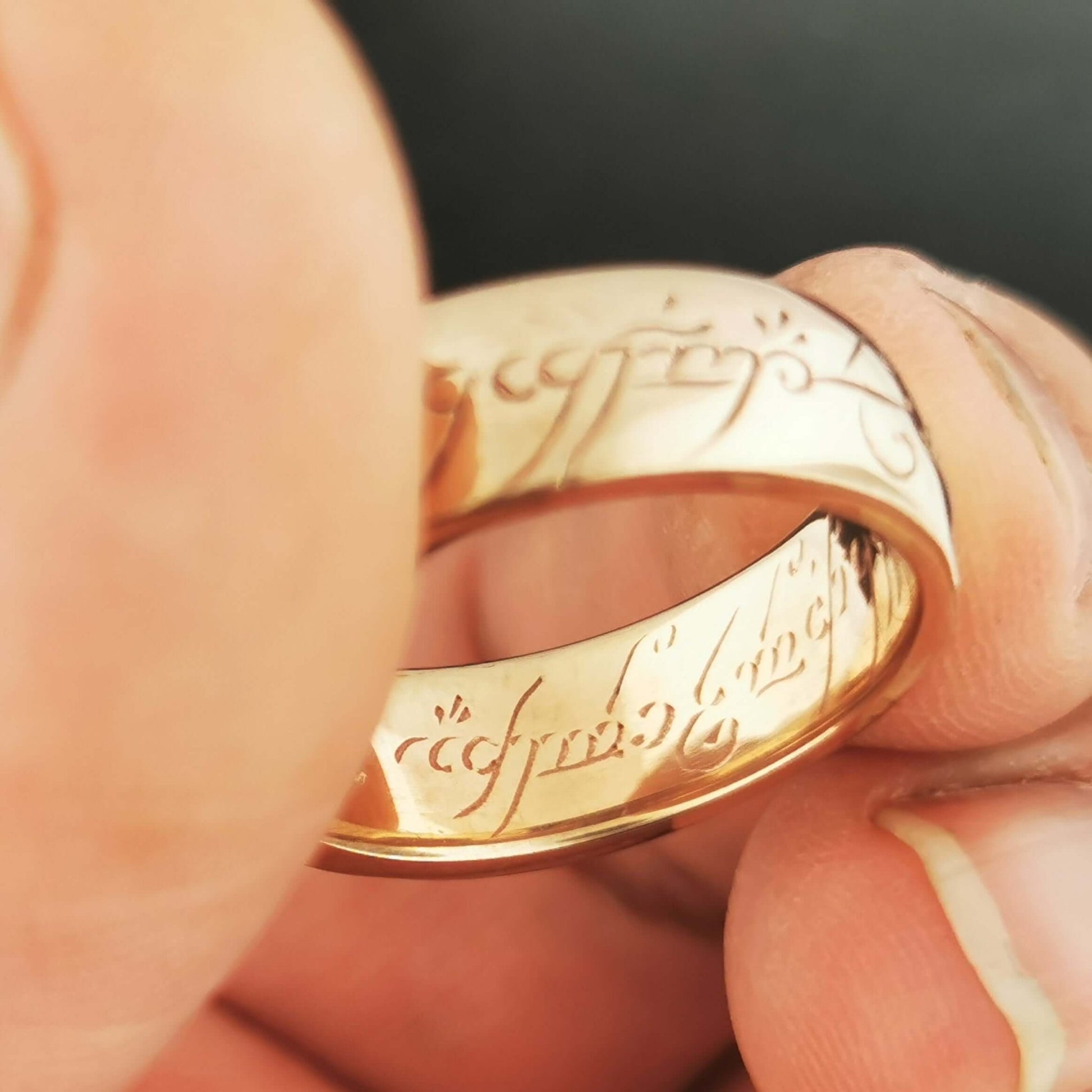 Elvish Ring in Sterling Silver or Antique Bronze - Le Dragon Argenté