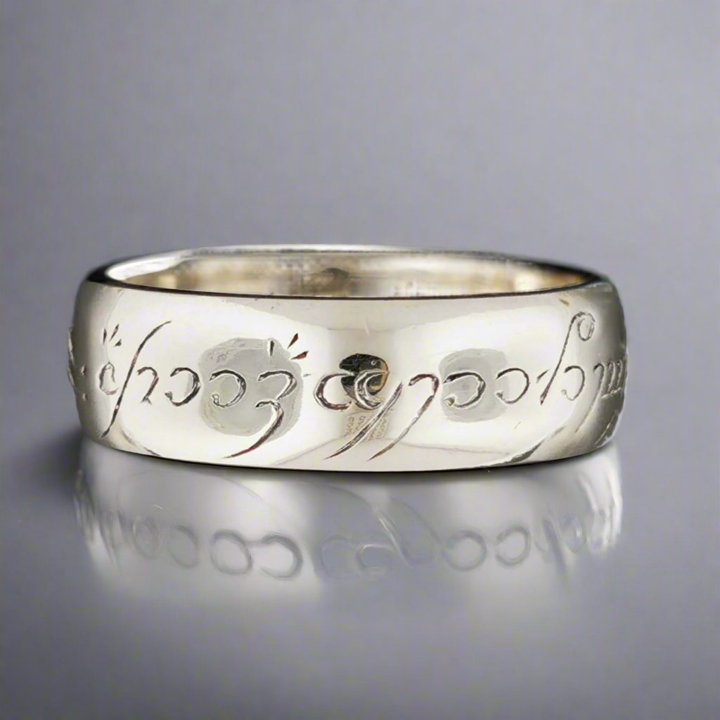 Elvish Ring in Sterling Silver or Antique Bronze - Le Dragon Argenté