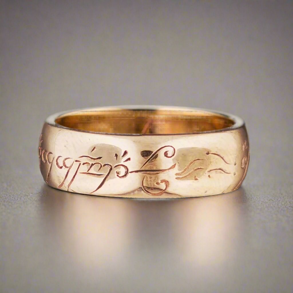 Elvish Ring in Sterling Silver or Antique Bronze - Le Dragon Argenté