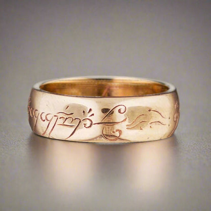 Elvish Ring in Sterling Silver or Antique Bronze - Le Dragon Argenté