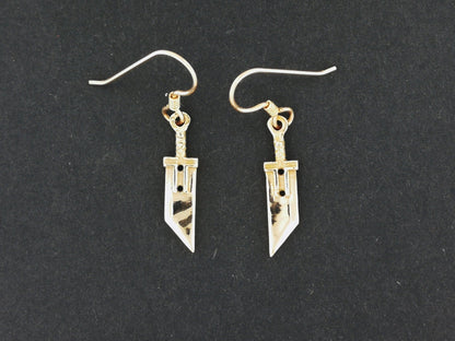 FF7 Small Buster Sword Earrings - Le Dragon Argenté