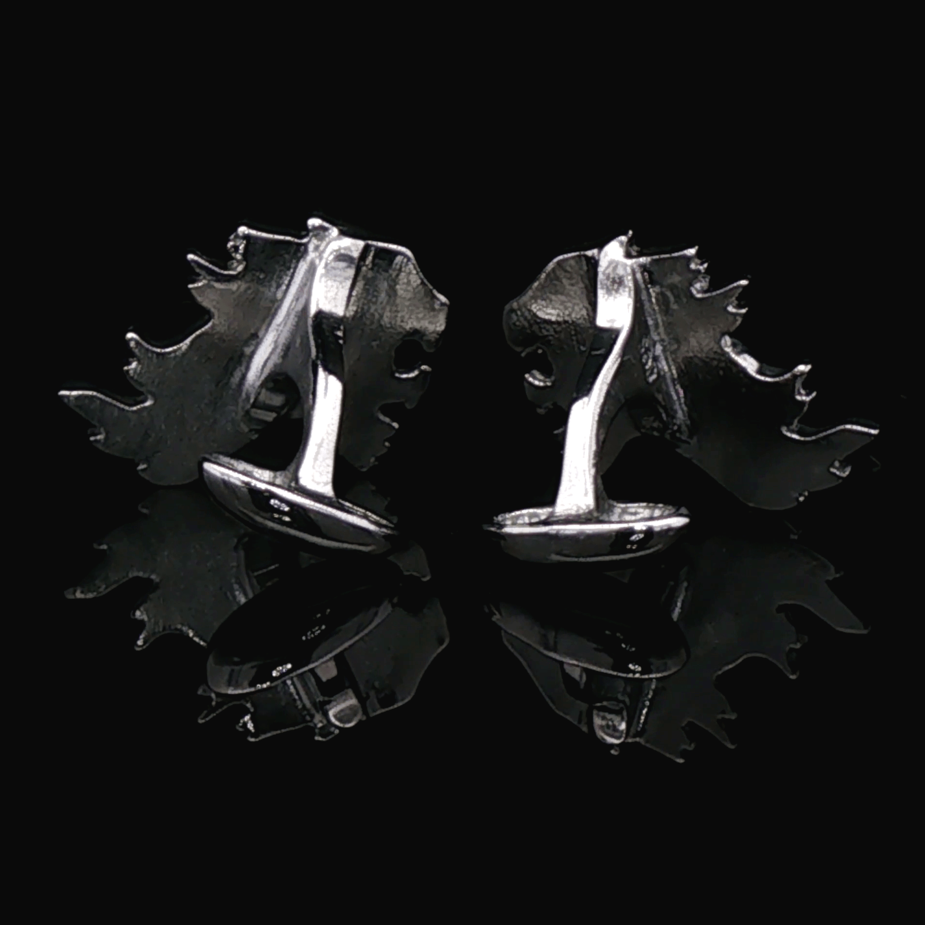 Final Fantasy VIII Sleeping Griever Lion Crest Cufflinks by Le Dragon Argenté