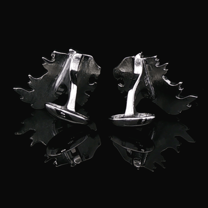 Final Fantasy VIII Sleeping Griever Lion Crest Cufflinks by Le Dragon Argenté